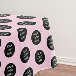 Toalha De Mesa Promocional de negócios rosa para a empresa de log