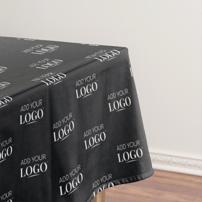 Toalha De Mesa Promocional Moderno Logotipo Apresentação Comercia (Posição Original)