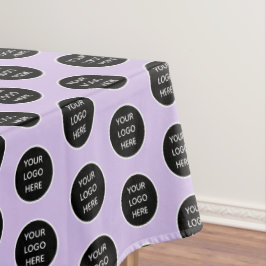 Toalha De Mesa Promocional para empresas do logotipo Purple Lilac