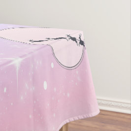Toalha De Mesa Propagação de Natal Pastel à Luz da Lua