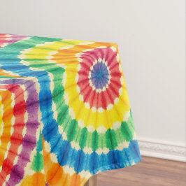 Toalha de Mesa Psicanédica Tie Dye | Toalha de Mes