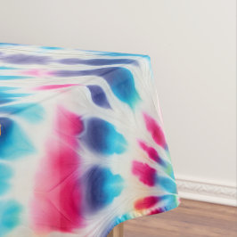 Toalha de Mesa Psicanédica Tie Dye | Toalha de Mes