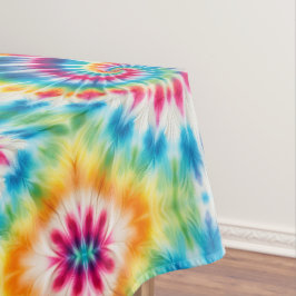 Toalha de Mesa Psicanédica Tie Dye | Toalha de Mes