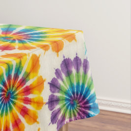Toalha de Mesa Psicanédica Tie Dye | Toalha de Mes