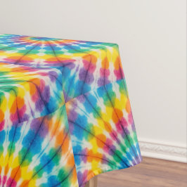 Toalha de Mesa Psicanédica Tie Dye | Toalha de Mes