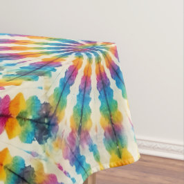 Toalha de Mesa Psicodélica Tie Dye | Toalha de Mes