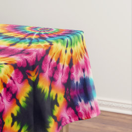 Toalha de Mesa Psicodélica Tie Dye | Toalha de Mes