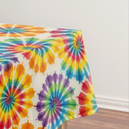 Toalha de Mesa Psicodélica Tie Dye | Toalha de Mes