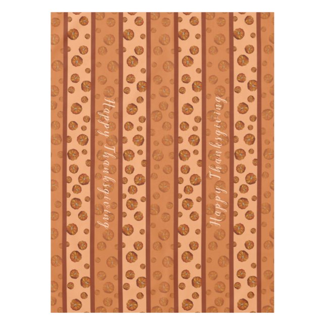 Toalha De Mesa Pumpkin Tablecloth (Frente)
