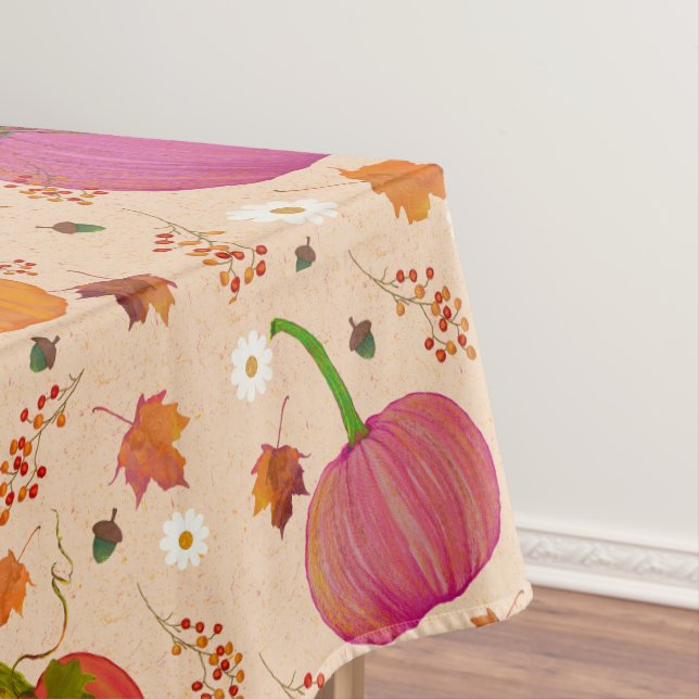 Toalha De Mesa Pumpkins Fall Foles (Posição Original)