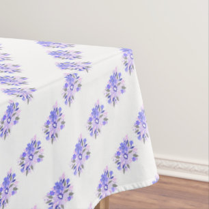 Toalha De Mesa Purple Floral