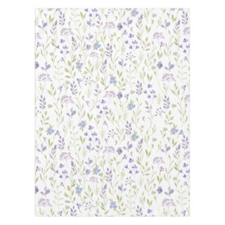 Toalha De Mesa Purple Floral Tablecloth