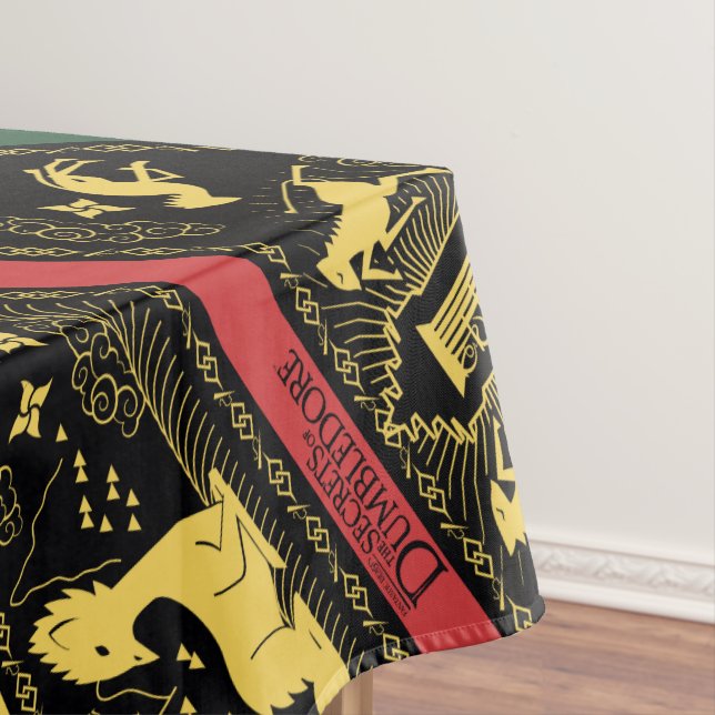 Toalha De Mesa Qilin Layered Pattern (Posição Original)