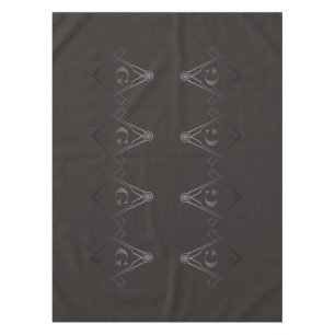 Toalha De Mesa Quadrado e compasso com inserir G