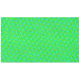 Toalha De Mesa Quadrados verde azulado, linhas três núcleos.