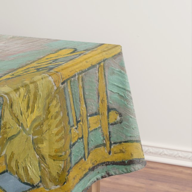 Toalha De Mesa Quarto de Van Gogh em Arles - Clássico Amarelo e A (Posição Original)
