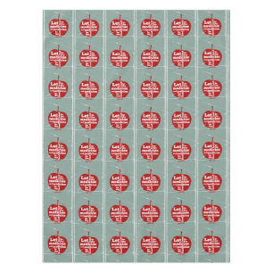 Toalha De Mesa Que a comida seja pela medicina Hipócrates