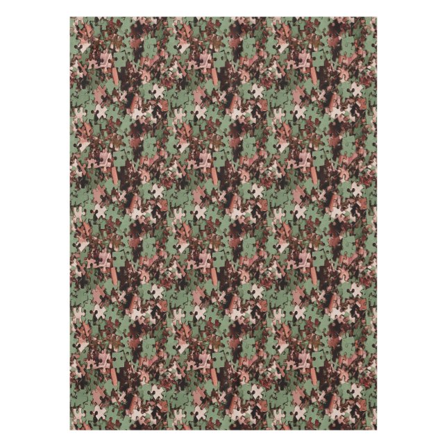 Toalha De Mesa Quebra-cabeça de serra (Frente)