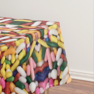Toalha De Mesa Rainbow Sprinkles