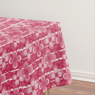 Toalha De Mesa Red and white floral pattern