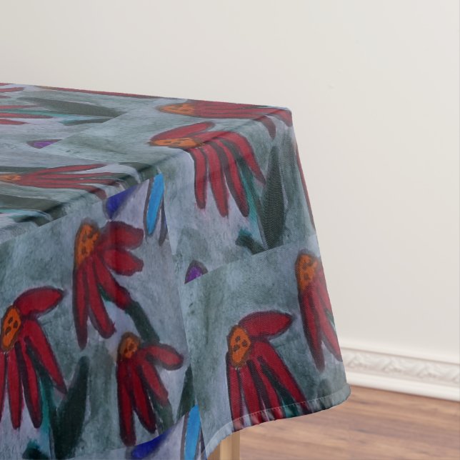 Toalha De Mesa Red Daisies (Posição Original)