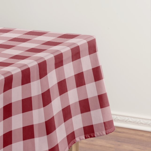 Toalha De Mesa Red Gingham Tablecloth (Posição Original)