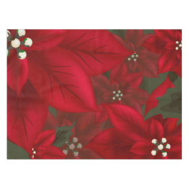 Toalha De Mesa Red Poinsettia Tablecloth