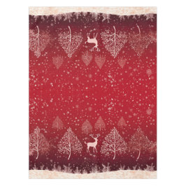 Toalha De Mesa Red Reindeer Christmas