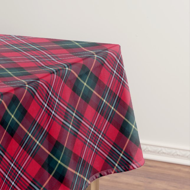 Toalha De Mesa Red Tartan (Posição Original)