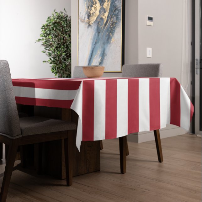 Toalha De Mesa Red White e Blue Patriotic American Flag (Red White & Blue Patriotic American Flag Tablecloth)