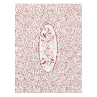 Toalha De Mesa Redwork Medallion Tablecloth - Vinha de Natal