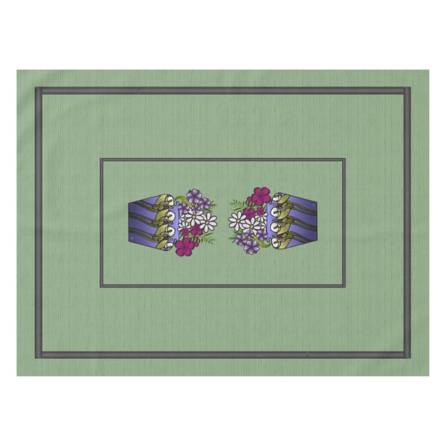 Toalha De Mesa Relator Lily Vase 52" x 70" (Frente (Horizontal))