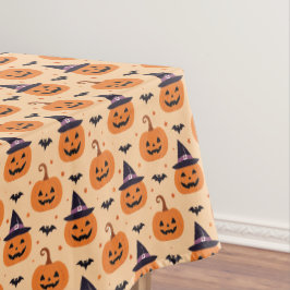 Toalha De Mesa Remendo de Abóbora de Halloween