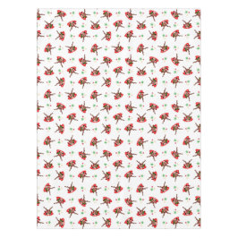 Toalha De Mesa Rena de Natal Cestiva Vermelha Kasky