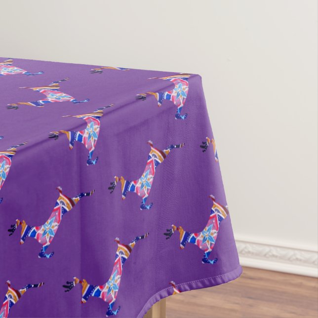 Toalha De Mesa Rena Mandala Étnica Arte Boho (Posição Original)