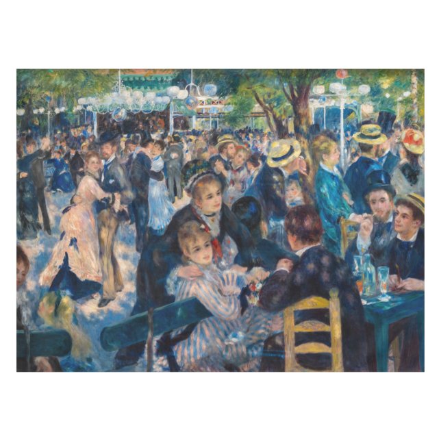 Toalha De Mesa Renoir - Dança no Le Moulin de la Galette (Frente (Horizontal))