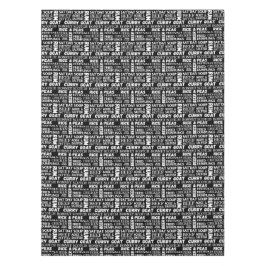 Toalha De Mesa Restaurante de Caribe Tipográfico da Cuisine jamai