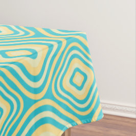 Toalha De Mesa Retro Arredondado