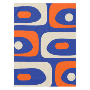 Toalha De Mesa Retro Moderno Piquet Bold do século médio