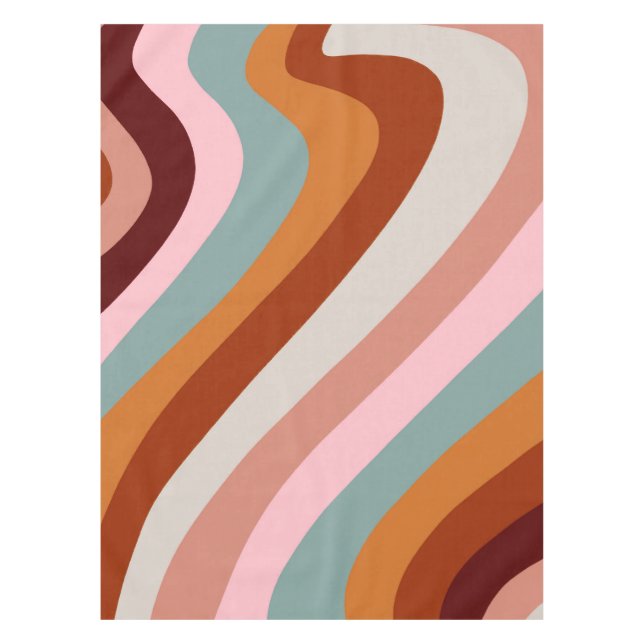 Toalha De Mesa Retro outono (Frente)