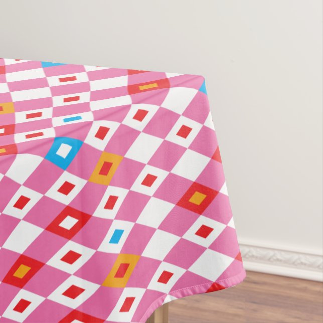 Toalha De Mesa Rhombus Pattern (Posição Original)