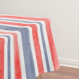 Toalha De Mesa Riqueza Azul-Branco, Estilo EUA