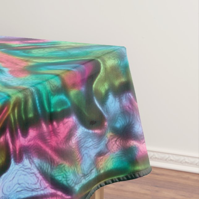 Toalha De Mesa Rochosas ou coradas com tons suavemente sedosos (Posição Original)