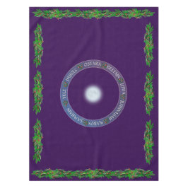 Toalha De Mesa Roda do inverno do Ano