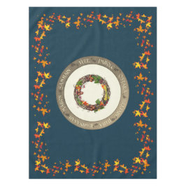 Toalha De Mesa Roda do outono tardio do ano Altar Cloth