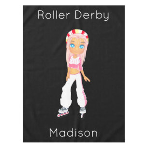 Toalha De Mesa Roller Derby Tablecloth