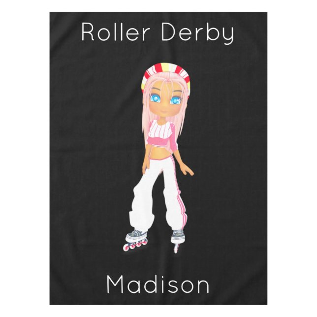 Toalha De Mesa Roller Derby Tablecloth (Frente)