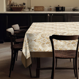 Toalha De Mesa Romântico Vitoriano Damasco Gracioso Toque Artísti