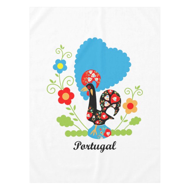 Toalha De Mesa Rooster Português (Frente)