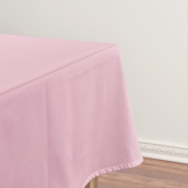 Toalha De Mesa Rosa cameo (cor sólida) (Posição Original)